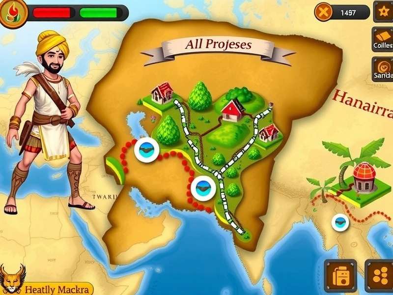 Indus Valley Explorers World Map